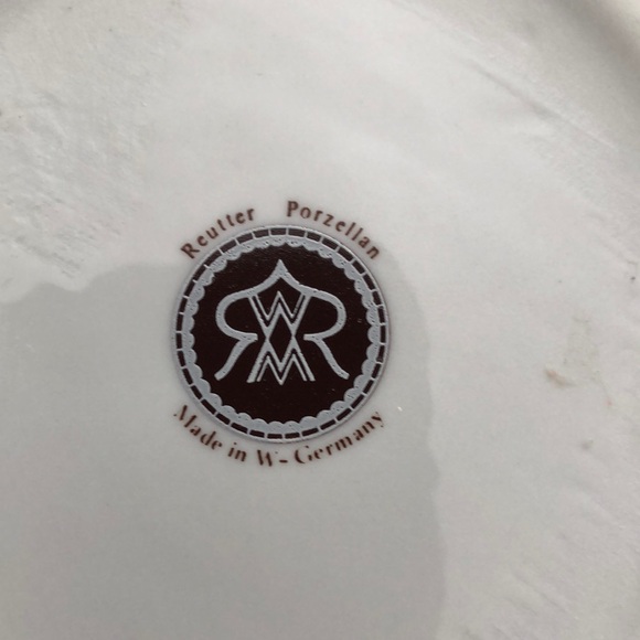 Vintage Ceramic Watering Can Planter Porcelain Made in West Germany - Picture 5 of 5